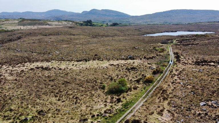 A section of Sli Cholmcille from Creeslough to Gartan, Co. Donegal, Ireland.